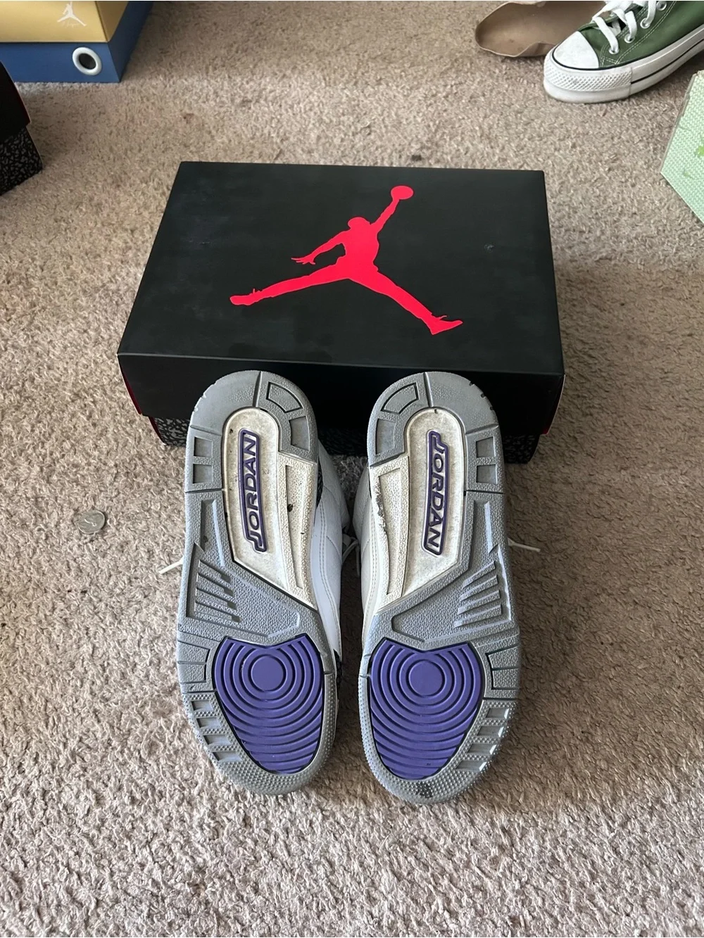 2022 Air Jordan 3 retro GS “Dark Iris”